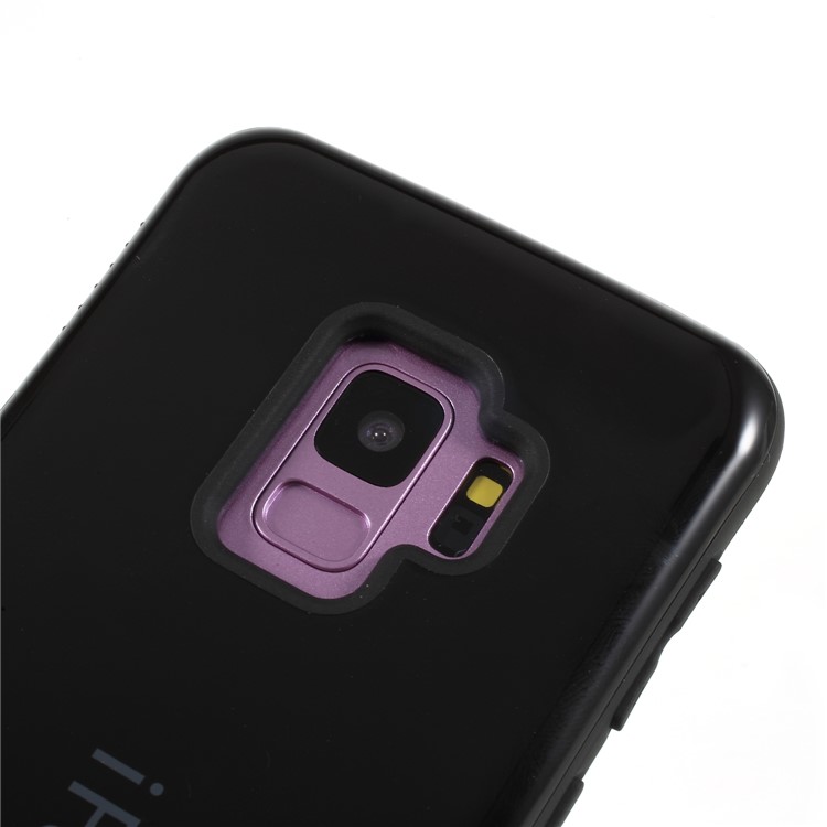 IFACE MALL PC + TPU Hybrid Mobile Phone Case for Samsung Galaxy S9 SM-G960 - Black-4