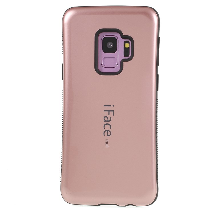 IFACE MALL PC + TPU Combo Back Cover for Samsung Galaxy S9 SM-G960 - Rose Gold-2