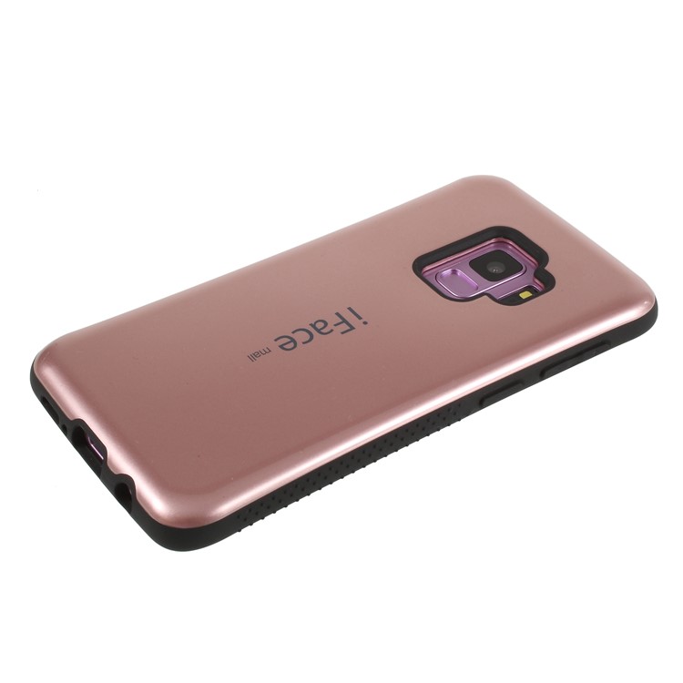 IFACE MALL PC + TPU Combo Back Cover for Samsung Galaxy S9 SM-G960 - Rose Gold-3