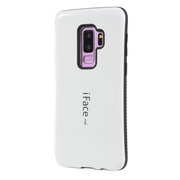 IFACE MALL Hybrid PC + TPU Phone Cover for Samsung Galaxy S9+ G965 - White-1