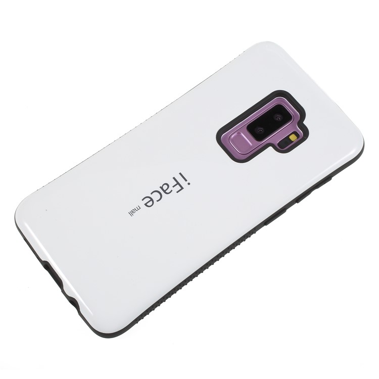 IFACE MALL Hybrid PC + TPU Phone Cople Для Samsung Galaxy s9 + G965 - Белый-3