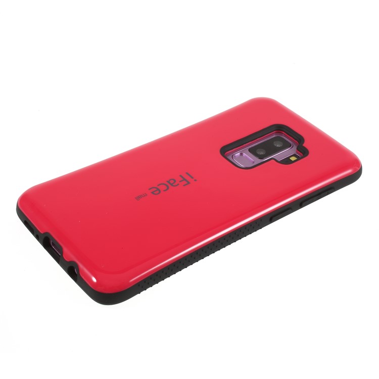 IFACE MALL Hybrid PC + TPU Phone Shell for Samsung Galaxy S9+ G965 - Red-3