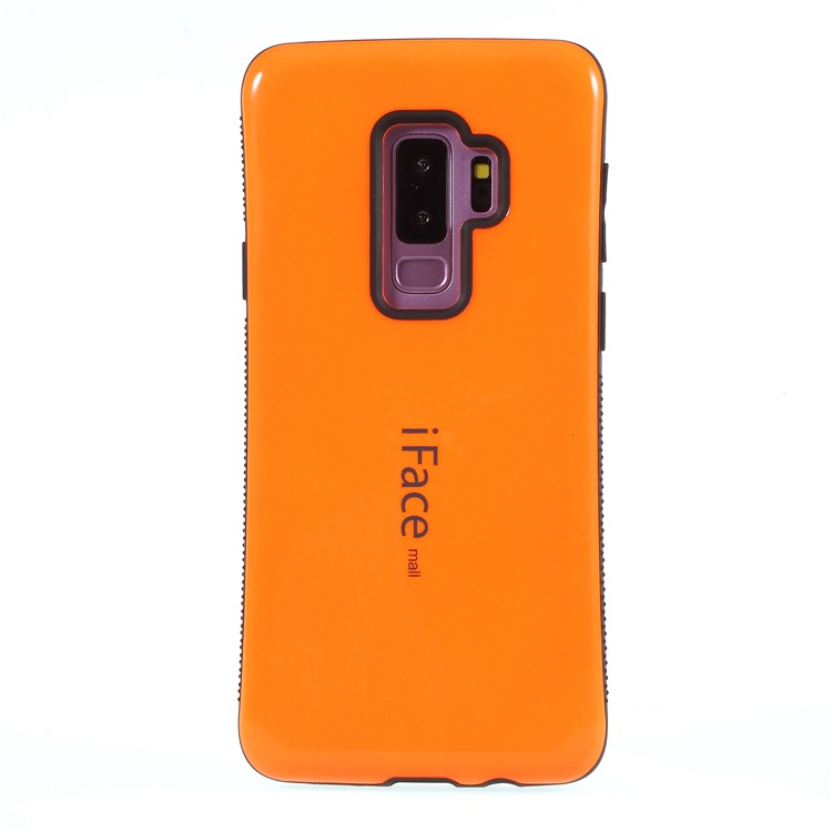 IFACE MALL Hybrid PC + TPU Mobile Case for Samsung Galaxy S9+ G965 - Orange-2