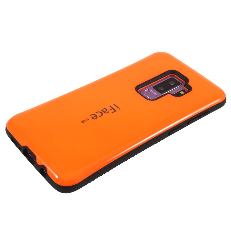 IFACE MALL Hybrid PC + TPU Mobile Case for Samsung Galaxy S9+ G965 - Orange-3