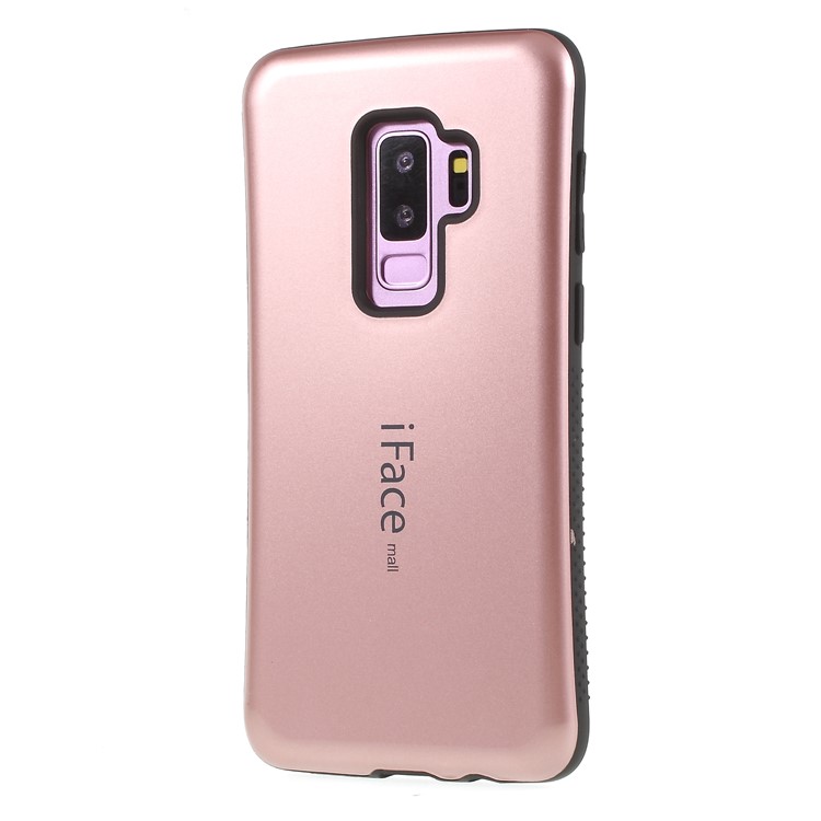 IFACE MALL Hybrid PC + TPU Mobile Casing for Samsung Galaxy S9+ G965 - Rose Gold-1