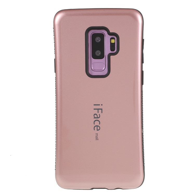 IFACE MALL Hybrid PC + TPU Mobile Casing for Samsung Galaxy S9+ G965 - Rose Gold-2