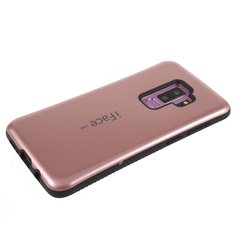IFACE MALL Hybrid PC + TPU Mobile Casing for Samsung Galaxy S9+ G965 - Rose Gold-3