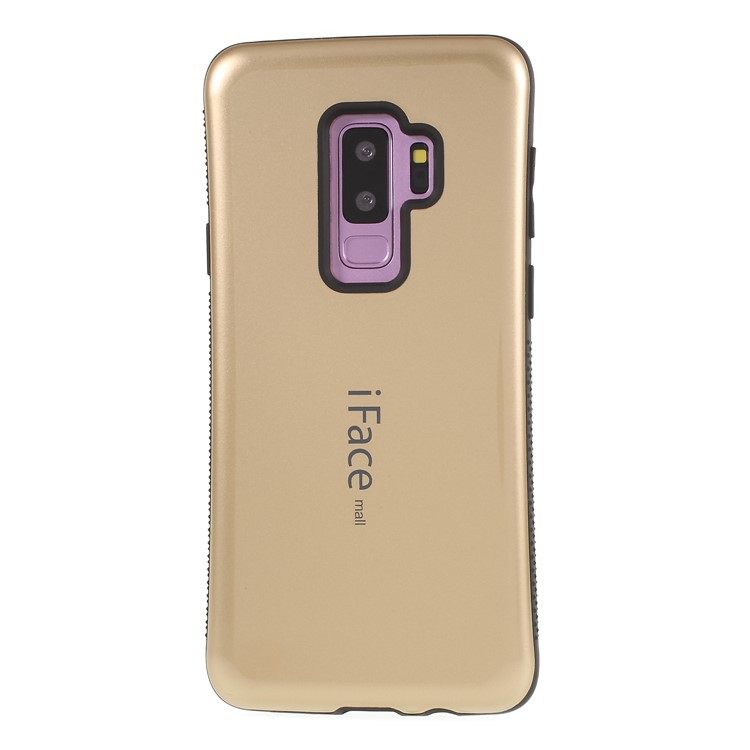 IFACE MALL PC + TPU Combo Cellphone Case for Samsung Galaxy S9+ G965 - Gold-2