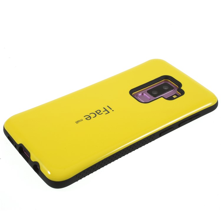 IFACE MALL Hybrid PC + TPU Case Zubehör Für Samsung Galaxy S9 + G965 - Gelb-3