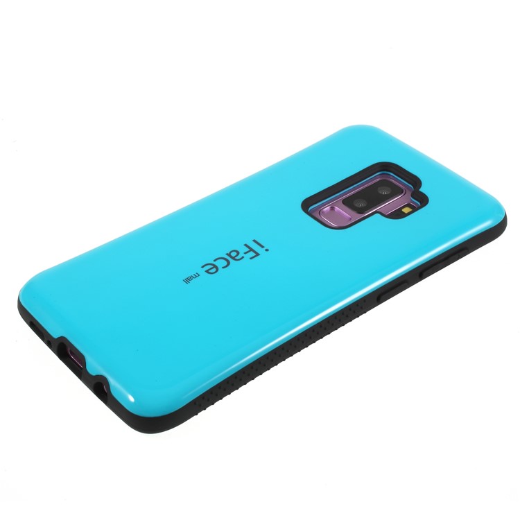 IFACE MALL Hybrid PC + TPU Protector Cover for Samsung Galaxy S9+ G965 - Baby Blue-3