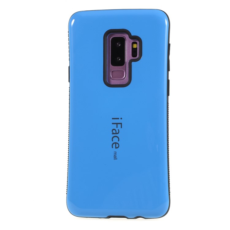 IFACE MALL Hybrid PC + TPU Back Cover Case for Samsung Galaxy S9+ G965 - Dark Blue-2