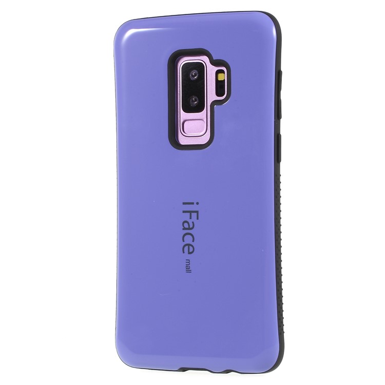 IFACE MALL Hybrid PC + TPU Shell Case for Samsung Galaxy S9+ G965 - Purple-1
