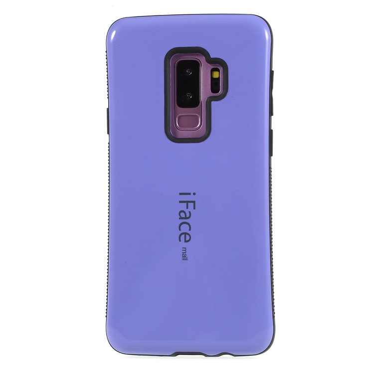 IFACE MALL Hybrid PC + TPU Shell Case for Samsung Galaxy S9+ G965 - Purple-2