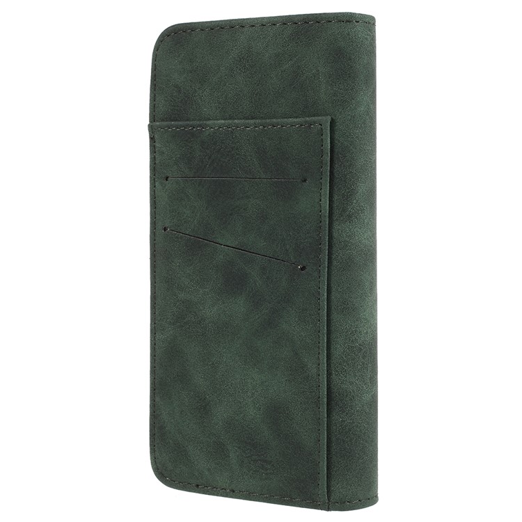 Detachable 2-in-1 Vintage Style Split Leather Wallet Phone Casing for Samsung Galaxy S9 Plus SM-G965 - Green-3
