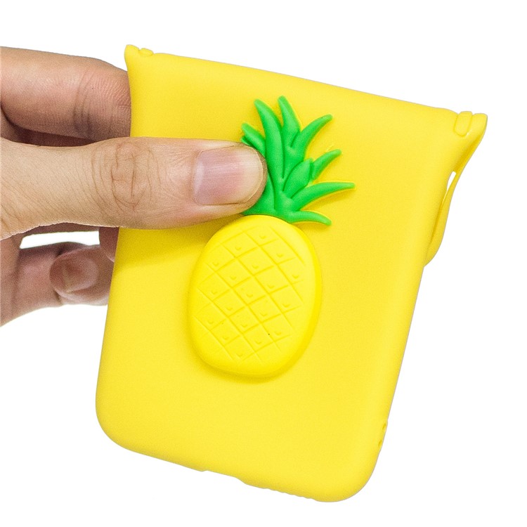 3D Pattern Soft TPU Back Case for Samsung Galaxy Note 8 N950 - Pineapple-4