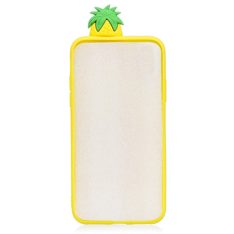 3D Pattern Soft TPU Back Case for Samsung Galaxy Note 8 N950 - Pineapple-5