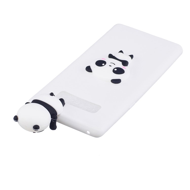 3D Pattern Soft TPU Back Shell for Samsung Galaxy Note 8 N950 - White Background Panda-5
