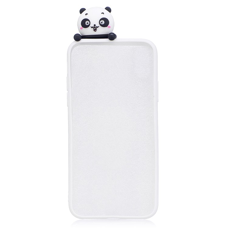 3D Pattern Soft TPU Back Shell for Samsung Galaxy Note 8 N950 - White Background Panda-9