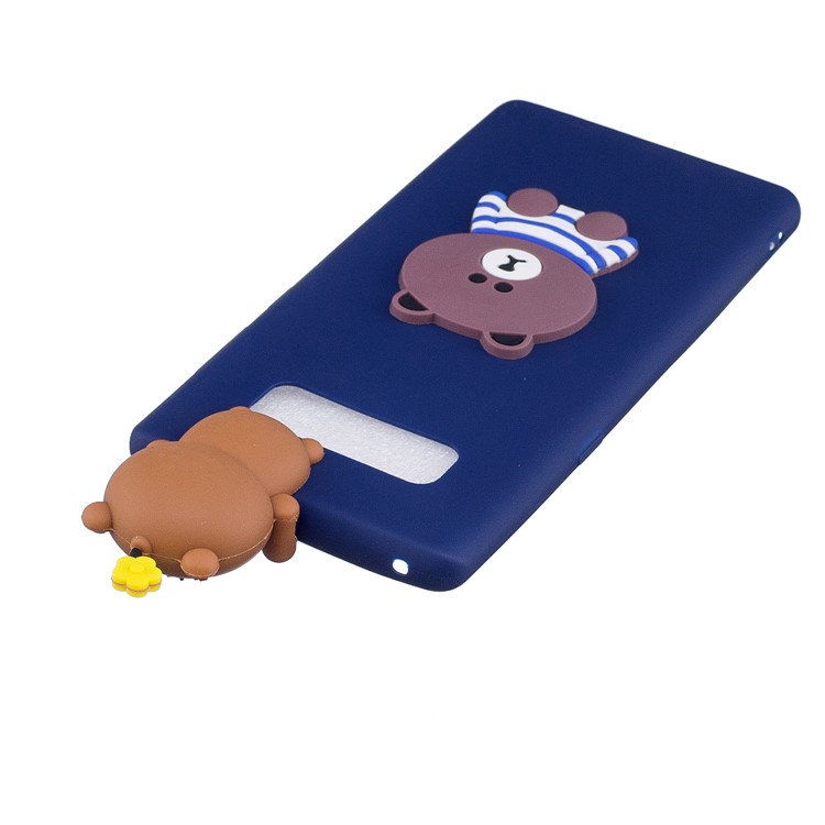 3D Pattern Soft TPU Phone Case for Samsung Galaxy Note 8 N950 - Rilakkuma-3