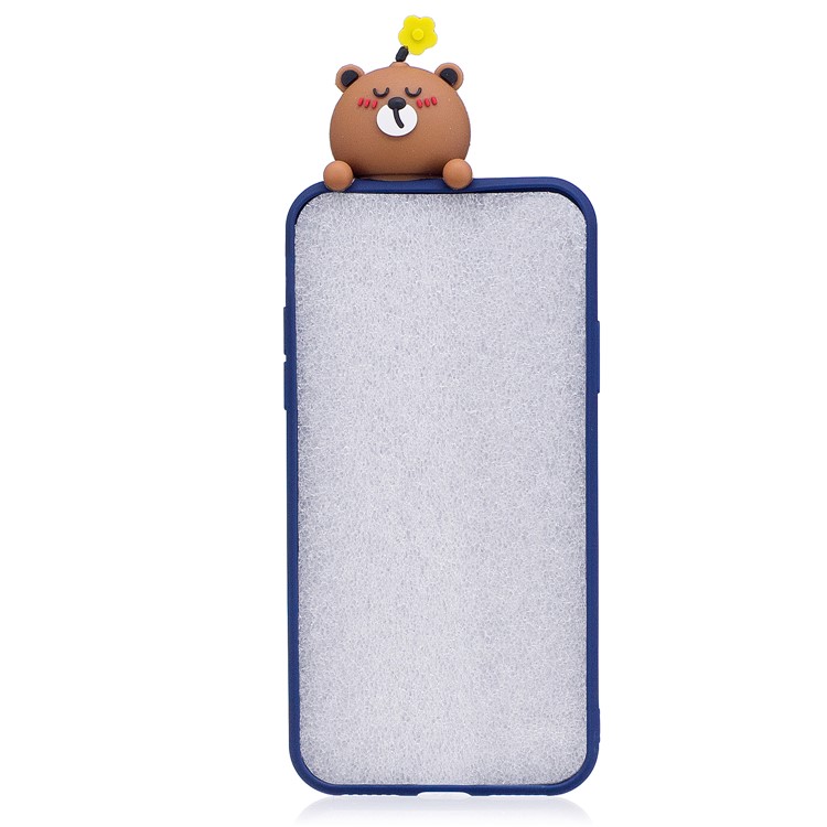 3D Pattern Soft TPU Phone Case for Samsung Galaxy Note 8 N950 - Rilakkuma-5