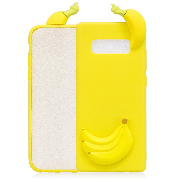 

3D Pattern Soft TPU Phone Cover for Samsung Galaxy Note 8 N950 - Banana