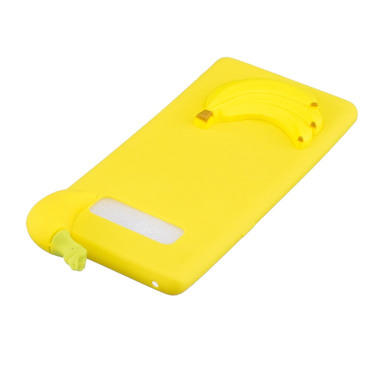 3D Pattern Soft TPU Phone Cover for Samsung Galaxy Note 8 N950 - Banana-3