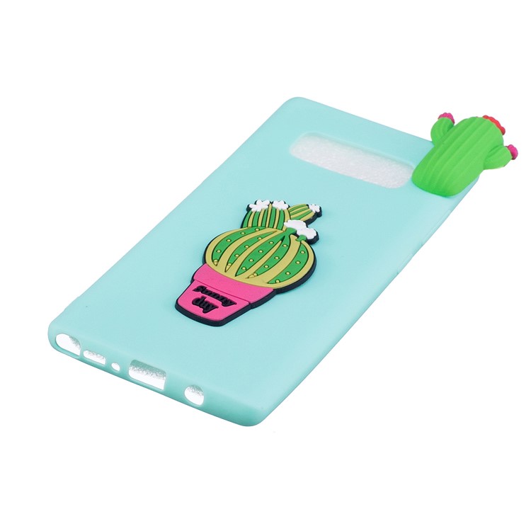 3D Pattern Soft TPU Mobile Cover for Samsung Galaxy Note 8 N950 - Cactus-3