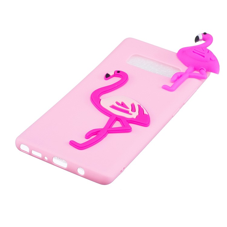 3D Pattern Soft TPU Phone Case for Samsung Galaxy Note 8 N950 - Flamingo-2