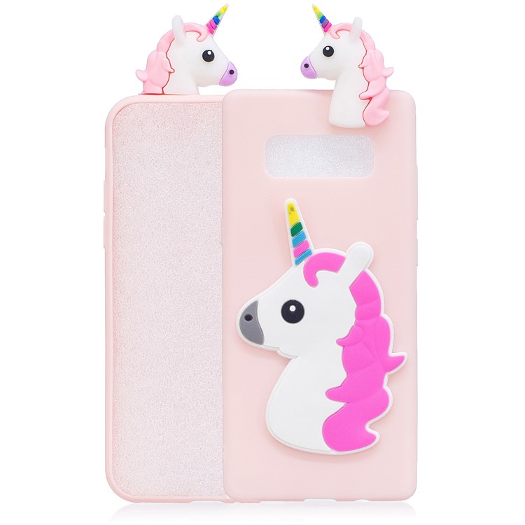 3D Pattern Soft TPU Protector Case for Samsung Galaxy Note 8 N950 - Unicorn-1