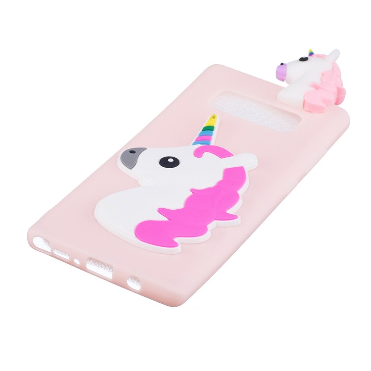 3D Pattern Soft TPU Protector Case for Samsung Galaxy Note 8 N950 - Unicorn-2