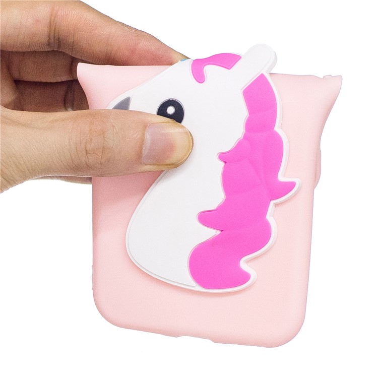 3D Pattern Soft TPU Protector Case for Samsung Galaxy Note 8 N950 - Unicorn-4