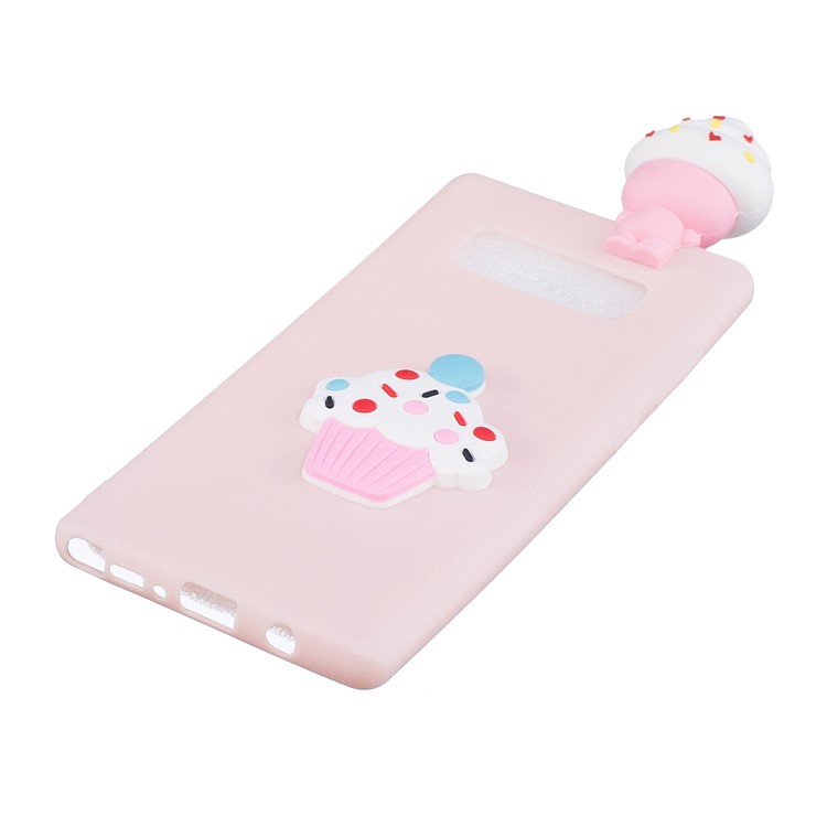 3D Pattern Soft TPU Back Case Accessory for Samsung Galaxy Note 8 N950 - Cup Cake-2