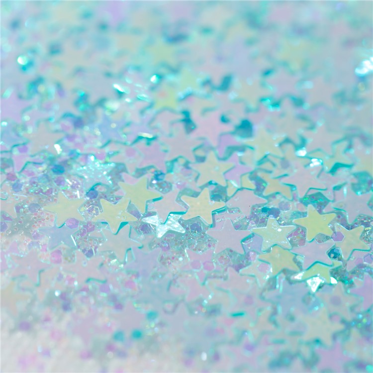Dynamic Glitter Powder Sequins TPU Shockproof Phone Case for Samsung Galaxy S9 SM-G960 - Baby Blue-6