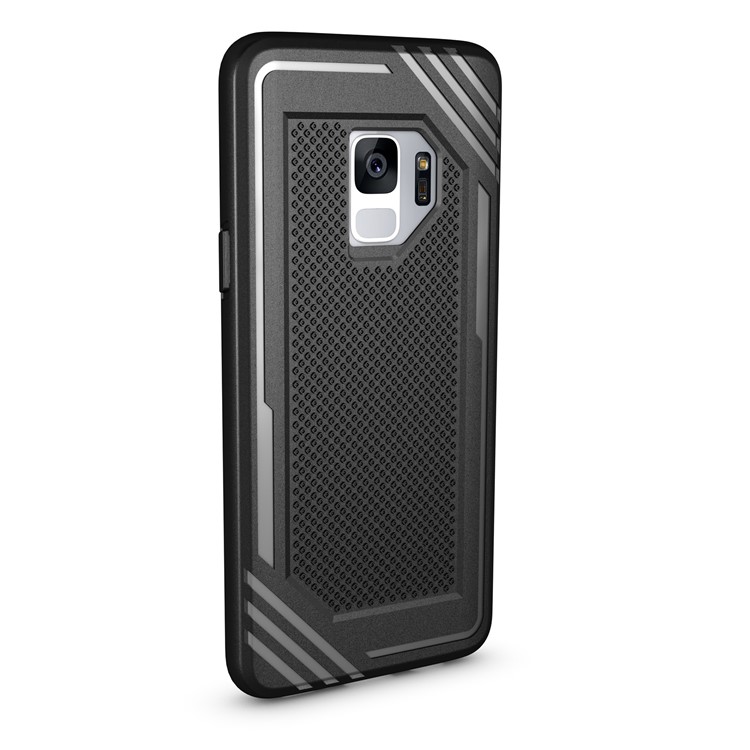 Anti-slip Armor TPU Cell Phone Case for Samsung Galaxy S9 SM-G960 - Black-3
