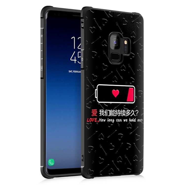 Four Corners Air-cushioning TPU Cover for Samsung Galaxy S9 SM-G960 - Quote-1