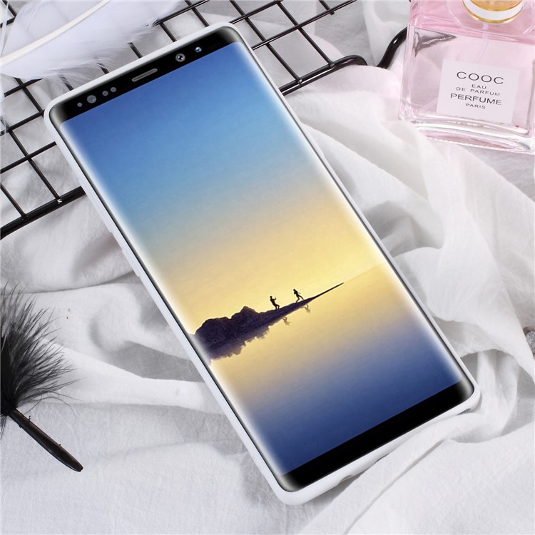 3D Cartoon Pattern Soft TPU Case for Samsung Galaxy Note 8 SM-N950 - Fashion Girl-2