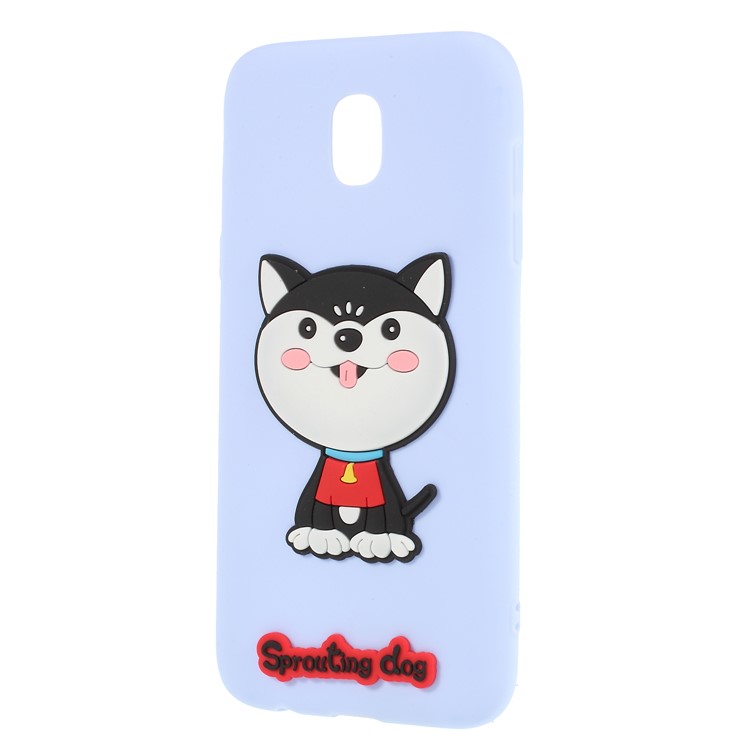 3D Cartoon Pattern Soft TPU Mobile Casing for Samsung Galaxy J5 Pro (2017) / J5 (2017) EU Version - Adorable Dog-2