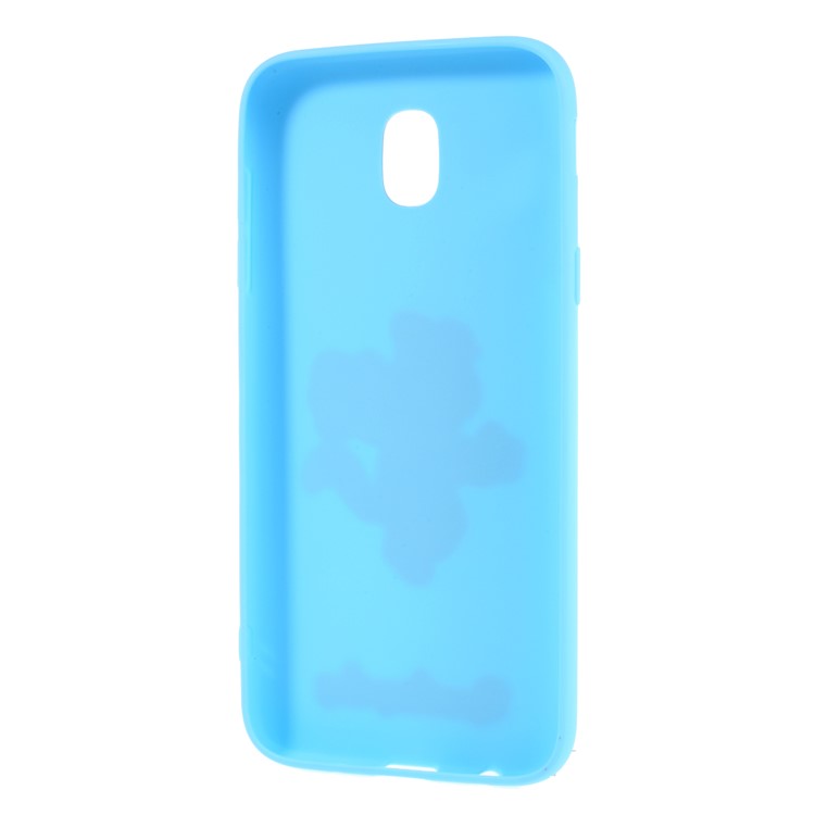 3D Cartoon Pattern Soft TPU Phone Protection Case for Samsung Galaxy J7 Pro (2017) / J7 (2017) EU Version - Happy Dog-3