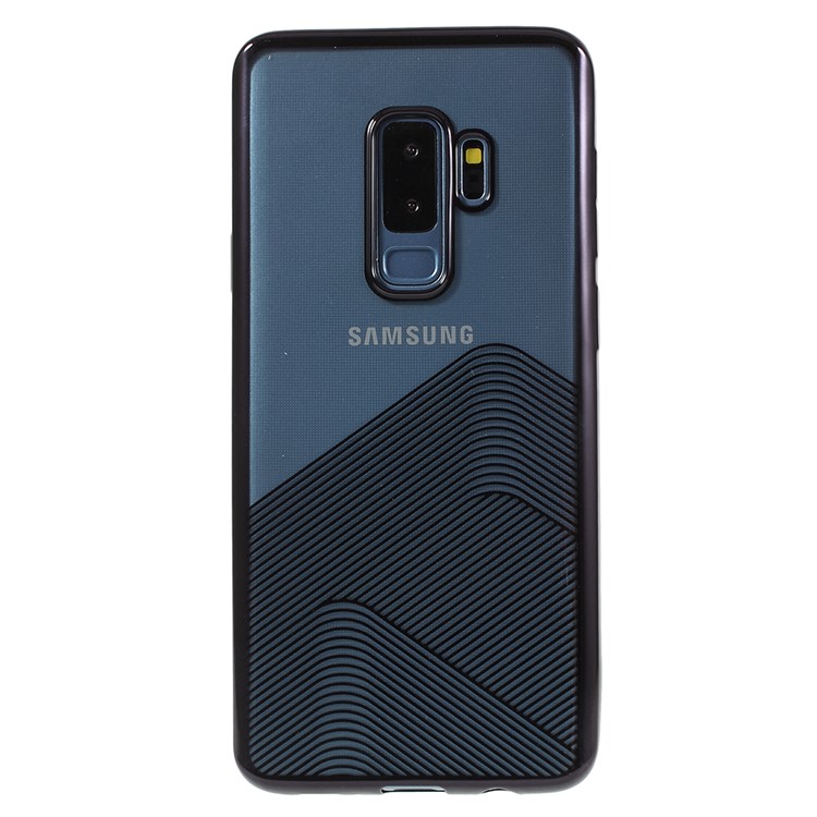 SULADA Electroplating TPU Mobile Case for Samsung Galaxy S9 Plus SM-G965 - Black-2