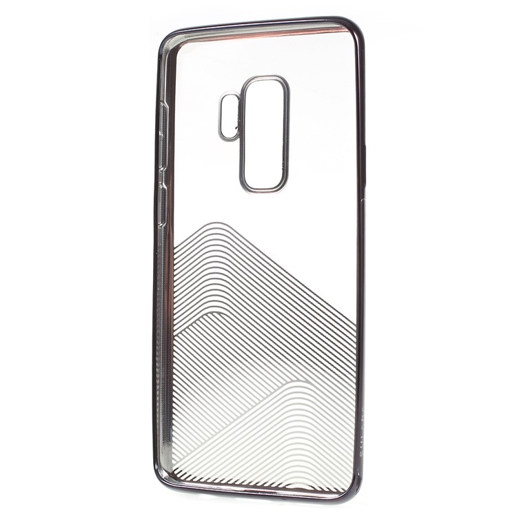 SULADA Electroplating TPU Mobile Case for Samsung Galaxy S9 Plus SM-G965 - Black-5