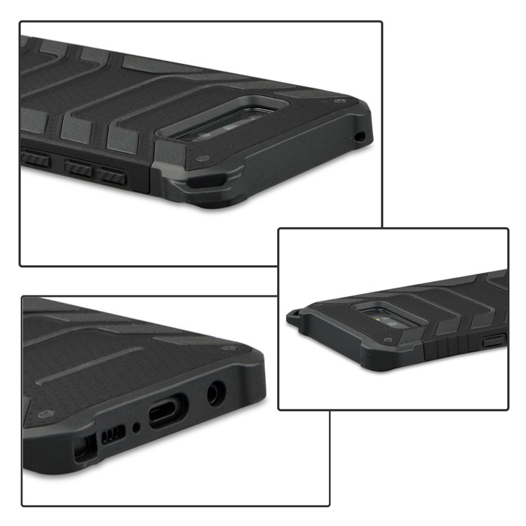 ANGIBABE Spider Series for Samsung Galaxy Note 8 N950 TPU+PC Hybrid Shockproof Mobile Phone Case - Black-4