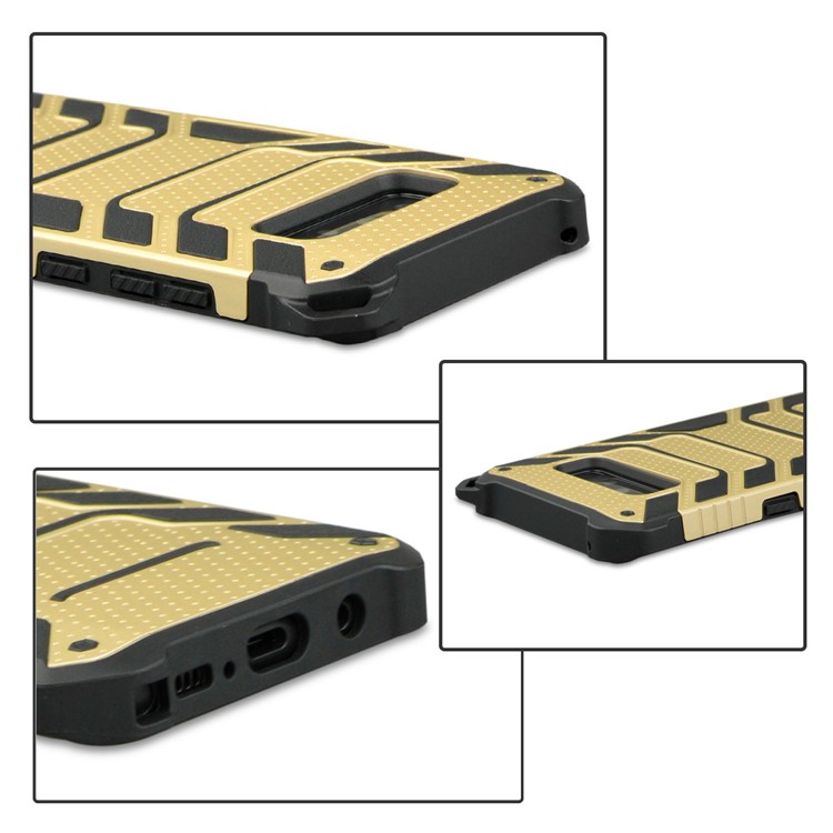 ANGIBABE Spider Series for Samsung Galaxy Note 8 N950 TPU+PC Hybrid Shockproof Protective Case - Gold-4