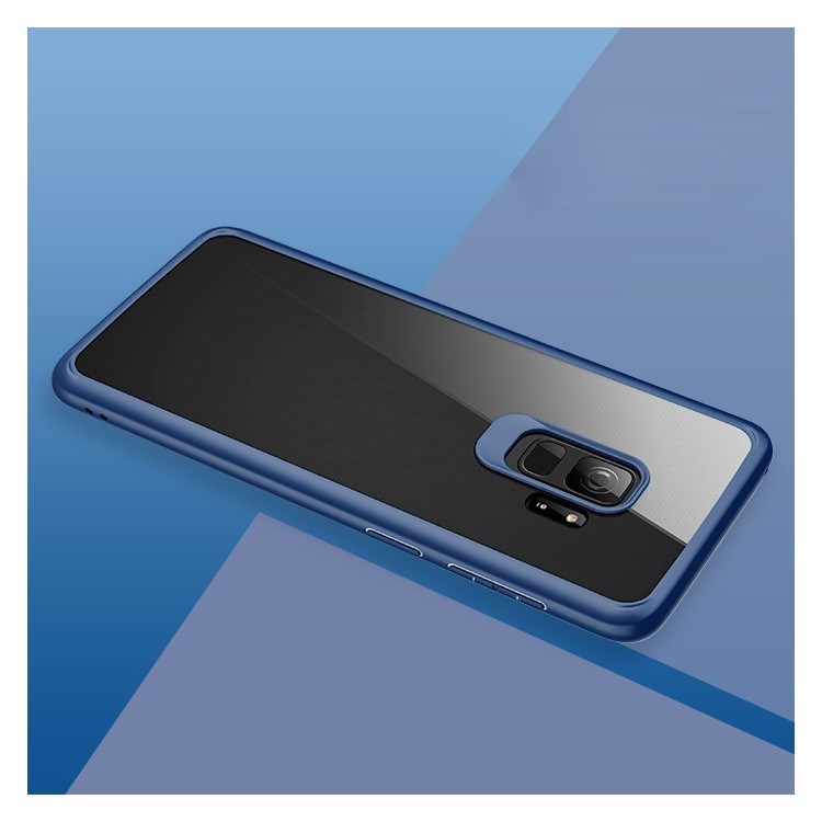 

ROCK Ультратонкий Корпус TPU Для ПК С Задней Защитой Для Галактики Samsung S9 G960 - Синий, Galaxy S9