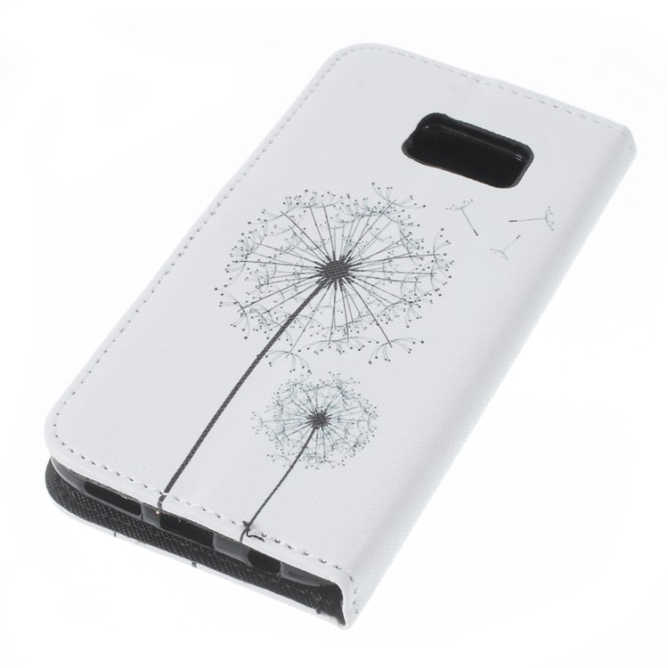 Wallet Leather Cover for Samsung Galaxy S7 - Dandilion-3