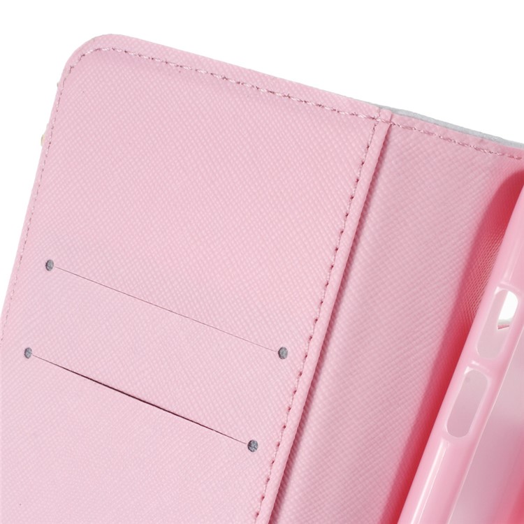 Wallet Leather Shell Cover for Samsung Galaxy S7 - Owl & Hearts-6