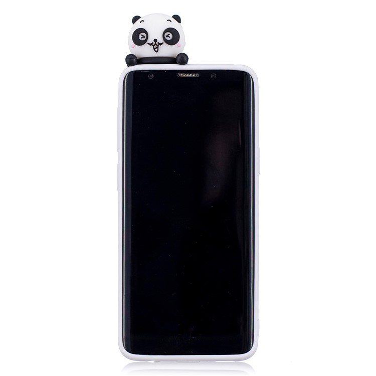 3D Cute Doll Pattern Printing TPU Case for Samsung Galaxy S9 SM-G960 - Adorable Panda-5