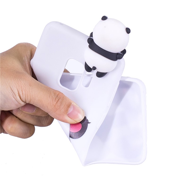 3D Cute Doll Pattern Printing TPU Case for Samsung Galaxy S9 SM-G960 - Adorable Panda-6