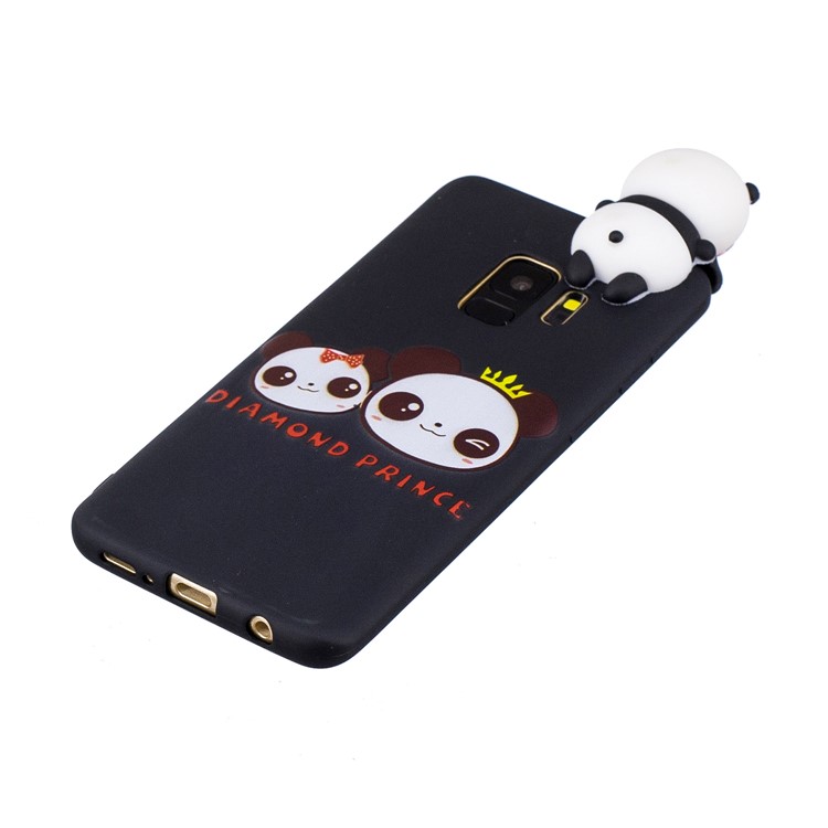 3D Cute Doll Pattern Printing TPU Shell Case for Samsung Galaxy S9 SM-G960 - Diamond Prince-2