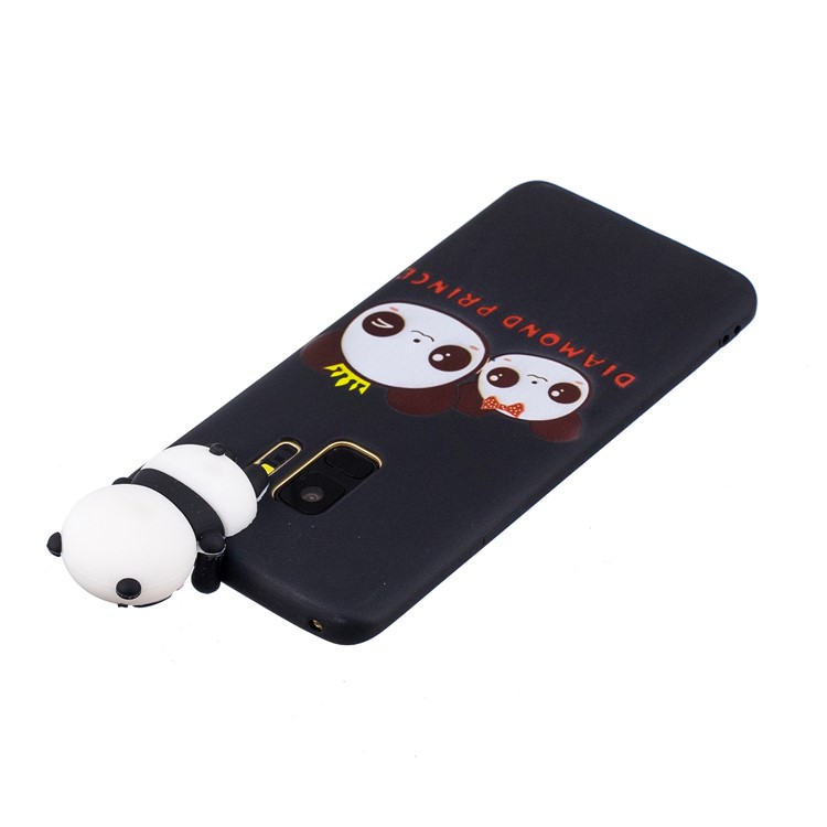 3D Cute Doll Pattern Printing TPU Shell Case for Samsung Galaxy S9 SM-G960 - Diamond Prince-3