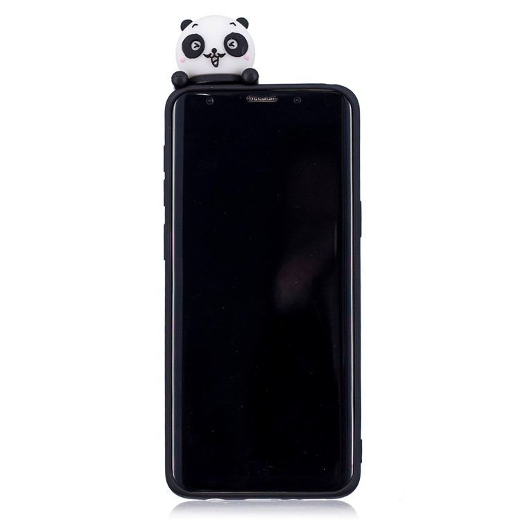 3D Cute Doll Pattern Printing TPU Back Case for Samsung Galaxy S9 SM-G960 - Lovely Pandas-5